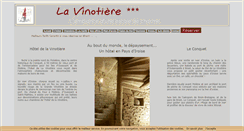 Desktop Screenshot of lavinotiere.fr