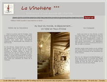 Tablet Screenshot of lavinotiere.fr
